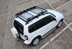 Защита порогов с алюм. площадкой 51мм (НПС) CHEVROLET Niva 2009-2020/ LADA Niva 2020-/ LADA Niva Travel 2021-