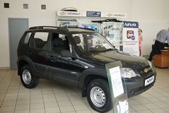 Рейлинги "Комфорт" (Черный муар) на CHEVROLET Niva 2002-2020/ LADA Niva 2020-/ LADA NIVA Travel 2021-