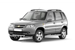 Рейлинги "Комфорт" (Черный муар) на CHEVROLET Niva 2002-2020/ LADA Niva 2020-/ LADA NIVA Travel 2021-