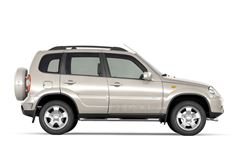 Рейлинги "Усиленные" (Черный муар) на CHEVROLET Niva 2002-2020/ LADA Niva 2020-/ LADA NIVA Travel 2021-