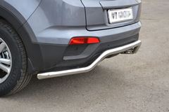 Защита заднего бампера "Волна" 51 мм (НПС) Hyundai Creta 2016-