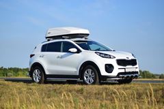 Защита переднего бампера двойная с зубьями 63/63 мм (НПС) KIA Sportage 2016-