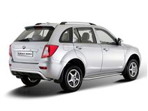 Защита порогов с алюм. площадкой 51 мм (НПС) LIFAN X60 2012+