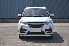 Защита переднего бампера одинарная 63мм (НПС) LIFAN X60 2017