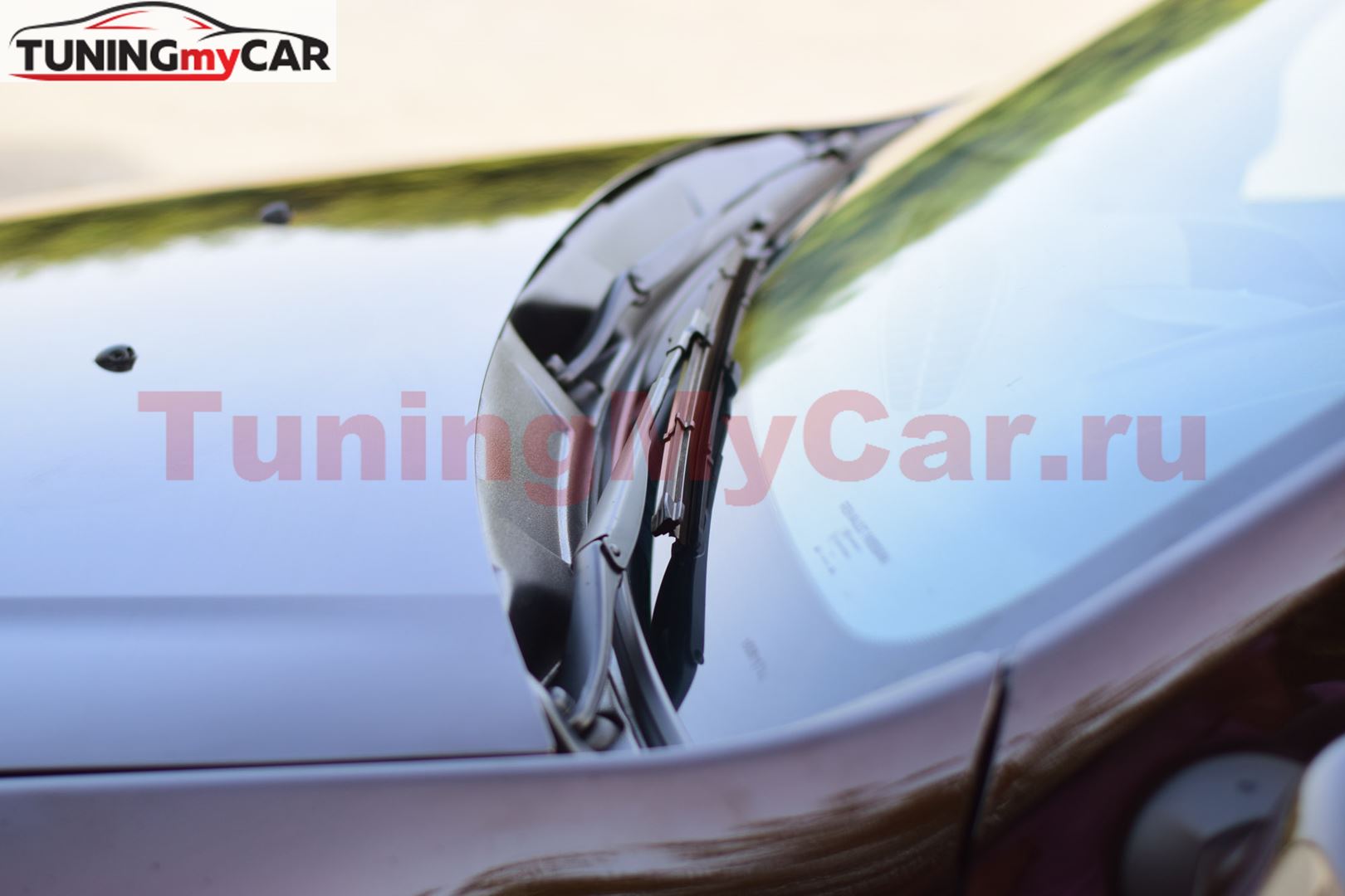 Накладка в проём стеклоочистителей (ЖАБО БЕЗ СКОТЧА, ABS) Renault Duster с 2012/ Nissan Terrano c 2014