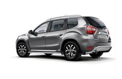 Защита заднего бампера 51мм (НПС)RENAULT Duster 2012-/ NISSAN Terrano 2014-