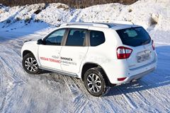 Защита порогов с алюм. площадкой Ø51мм «Эстонец» (НПС) RENAULT Duster 2012-2020/ NISSAN Terrano 2014-
