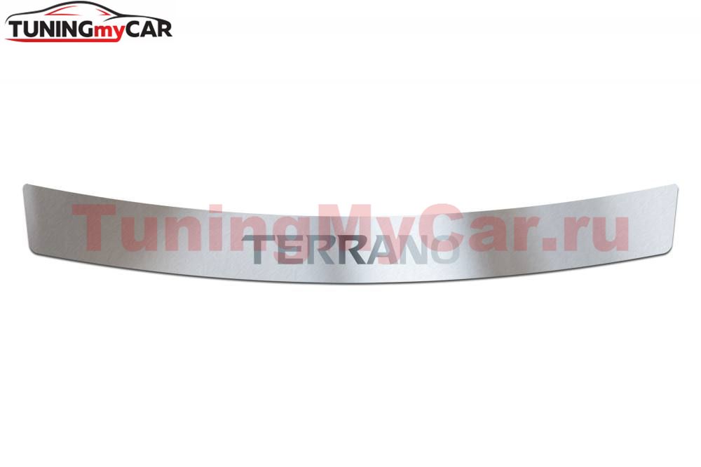 Накладка на задний бампер (НПС) Nissan Terrano с 2014
