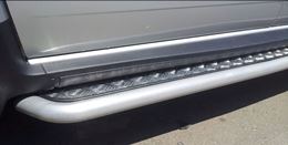  Защита порогов с алюм. площадкой Ø51мм (ППК) RENAULT Duster 2012-2020/ NISSAN Terrano 2014-