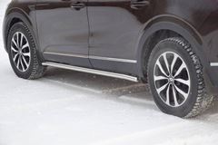 Защита порогов вогнутая (НПС) Renault ARKANA с 2019 -