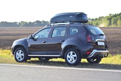 Накладки на двери (молдинги) (ABS) RENAULT DUSTER 2012-
