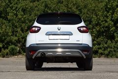 Защита заднего бампера 51 мм "Волна" (НПС) Renault Kaptur 2016-2020