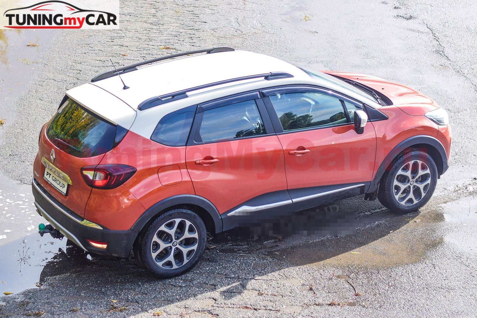 Рейлинги (Черный муар) RENAULT Kaptur с 2016