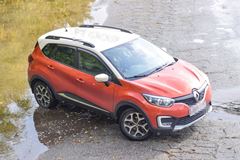 Рейлинги (Черный муар) RENAULT Kaptur с 2016