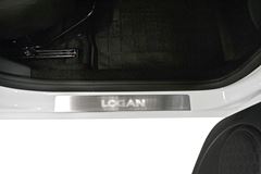Накладки в проем дверей (4шт) (НПС) RENAULT Logan 2014-