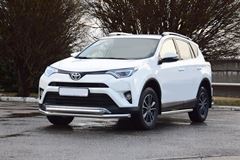 Защита порогов 63 мм (НПС) TOYOTA RAV4 2013-2018