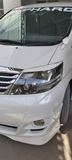 Реснички на фары Toyota Alphard H10 04.2005 - 05.2008 РЕСТАЙЛИНГ