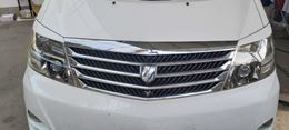 Реснички на фары Toyota Alphard H10 04.2005 - 05.2008 РЕСТАЙЛИНГ