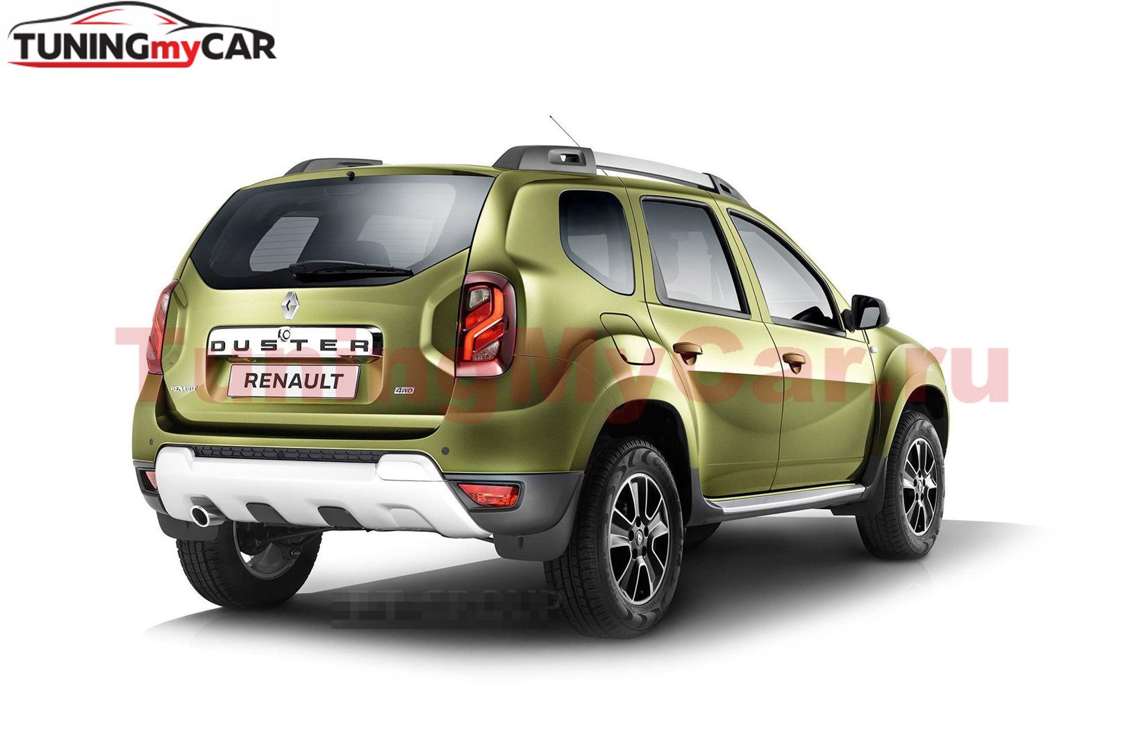 Брызговики ЗАДНИЕ широкие (2 шт) RENAULT Duster 2012-2015