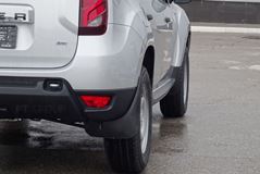 Брызговики ЗАДНИЕ широкие (2 шт) RENAULT Duster 2012-2015