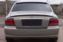 Накладки на задние фонари (реснички) Hyundai Sonata IV (EF) 2001-2012 (рестайлинг)