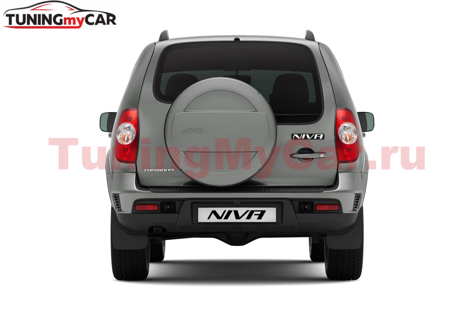 Колпак на запасное колесо "Bertone" крашен (ABS) CHEVROLET Niva 2009-