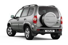 Колпак на запасное колесо "Bertone" НЕ краш (ABS) CHEVROLET Niva 2009-