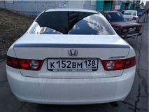 Спойлер лип для Honda Accord 7