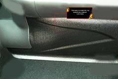 Накладка на ковролин под задний ряд сидений Lada (ВАЗ) Vesta 2015-2021, Vesta Cross 2015-2021, Vesta SW 2018-2021, Vesta SW Cross 2018-2021