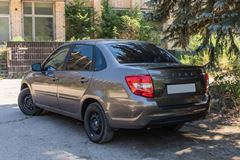 Спойлер на крышку багажника для Лада Гранта FL седан (с 2018 г.) в цвет авто