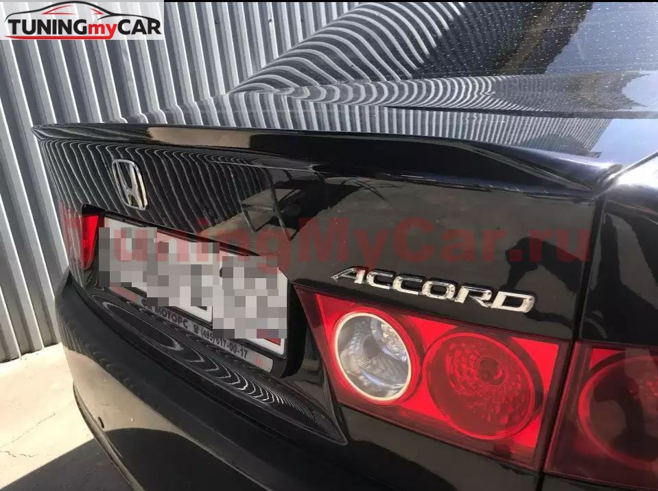 Спойлер лип на Honda Accord 7