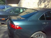 Спойлер лип на Honda Accord 7