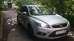 Накладки на фары (реснички) Ford Focus 2 РЕСТАЙЛИНГ