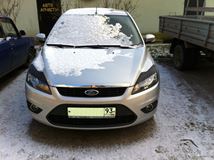 Накладки на фары (реснички) Ford Focus 2 РЕСТАЙЛИНГ