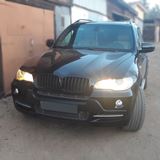 Накладки на фары (реснички) узкие для BMW X5 E70 2007 - 2013