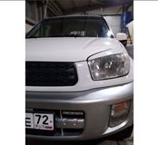 Реснички на фары для Toyota Rav4 ACA20 рестайлинг 2003-2005