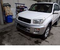 Реснички на фары для Toyota Rav4 ACA20 рестайлинг 2003-2005