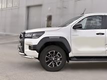 Защита переднего бампера d63 секции-d63 секции для Toyota Hilux Black Onyx 2020-