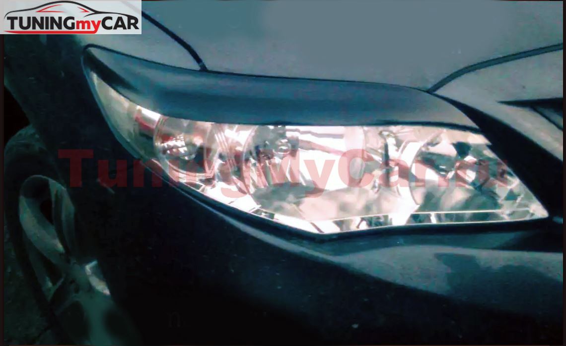 Реснички на фары для Toyota Corolla 2010-2013