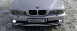 Накладки на передние фары (реснички) для BMW 5 (E39) 2001-2004