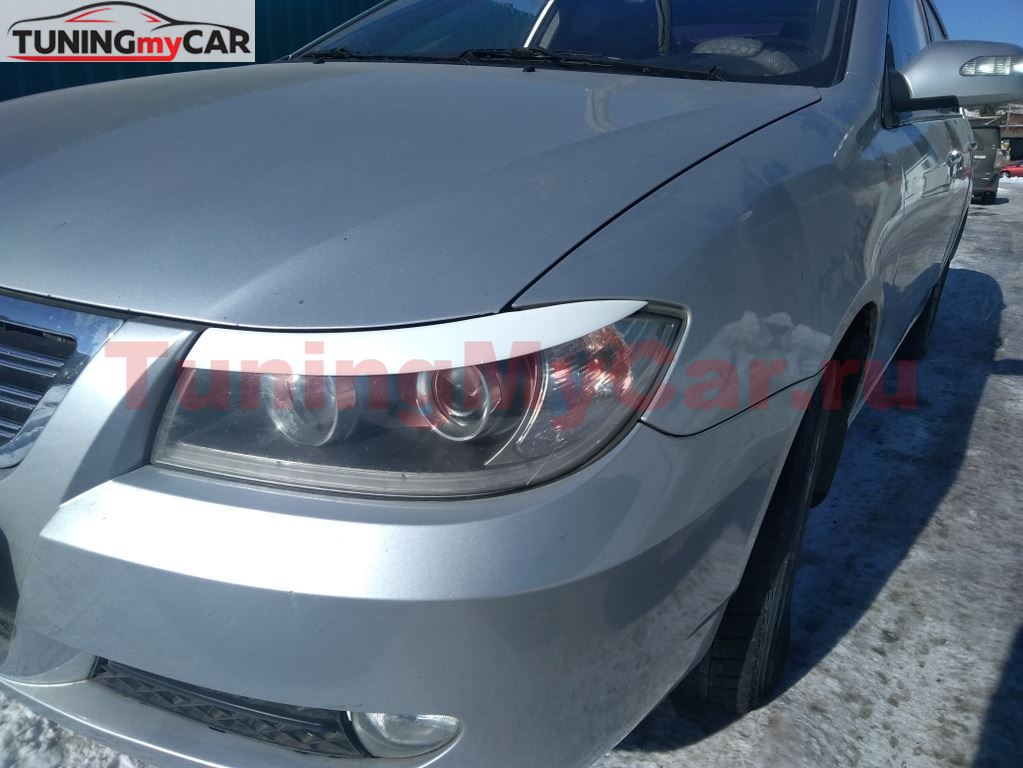 Реснички на фары Lifan Solano 2010-2015