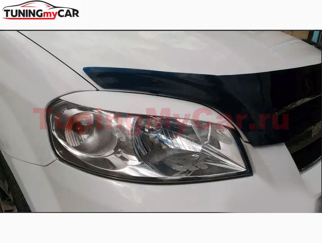 Реснички на фары CHEVROLET AVEO 2007-2012