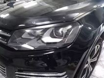 Накладки на фары Volkswagen Touareg 2010-2014