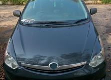 Реснички на фары для Toyota Wish ANE10 рестайлинг 2005-2009