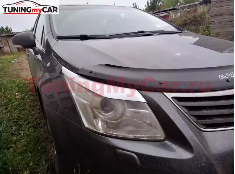 Реснички на фары для Toyota Avensis T270 2008-2011