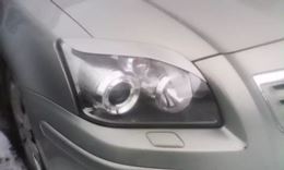 Реснички на фары для Toyota Avensis AZT 250 2006-2009 рестайлинг