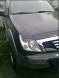 Реснички на фары для Ssang Yong Rexton 2001-2006