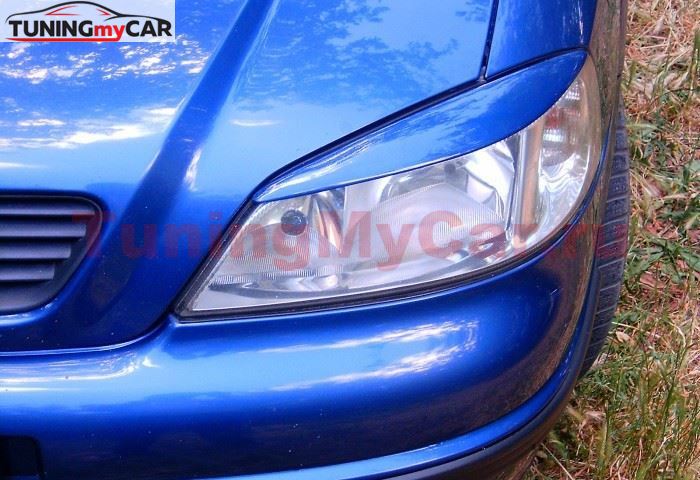 Реснички на фары для Opel Astra G 1998-2004