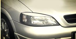 Реснички на фары для Opel Astra G 1998-2004