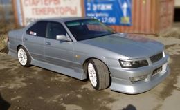 Реснички на фары для Nissan Laurel Club s HC35 1997-2002